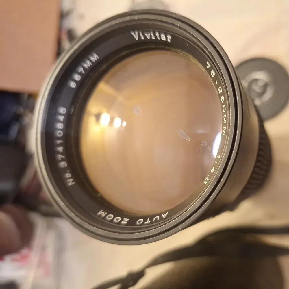 Vivitar 75-260mm 1:4.5 Auto Zoom Lens Ø67mm A283